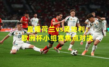 直播荷兰vs奥地利：欧洲杯小组赛焦点对决
